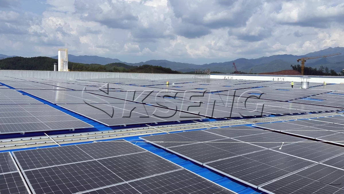 福建龙岩彩钢瓦光伏支架3MW