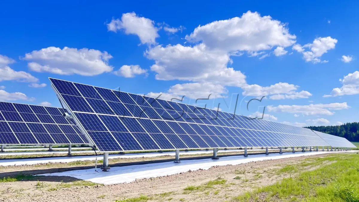 芬兰平单轴跟踪光伏支架1.25MW