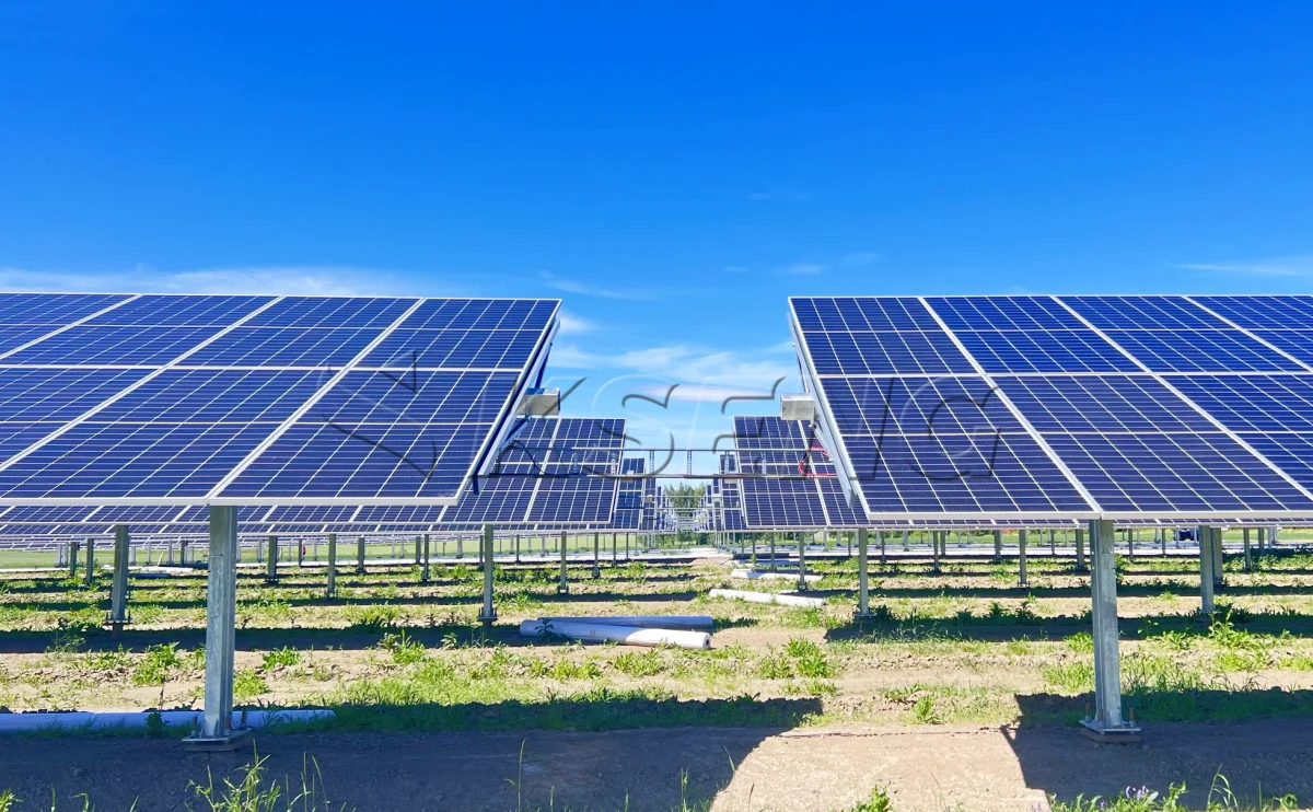 芬兰平单轴跟踪光伏支架1.25MW