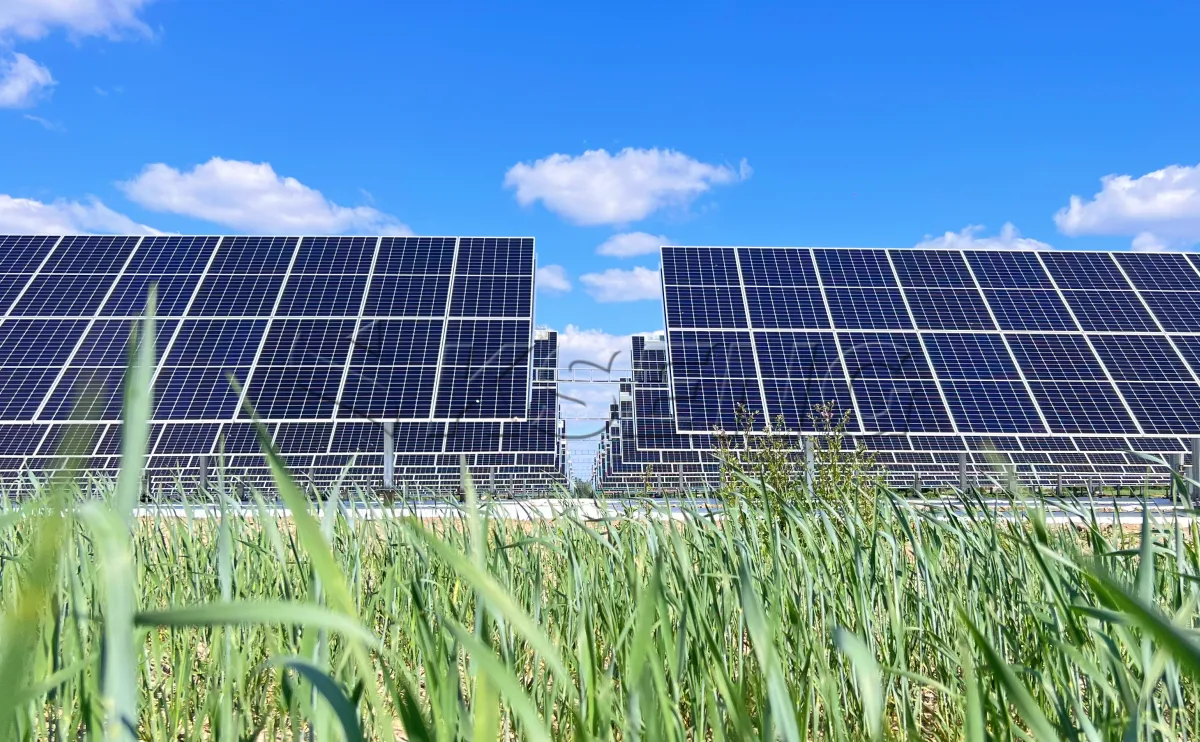 芬兰平单轴跟踪光伏支架1.25MW