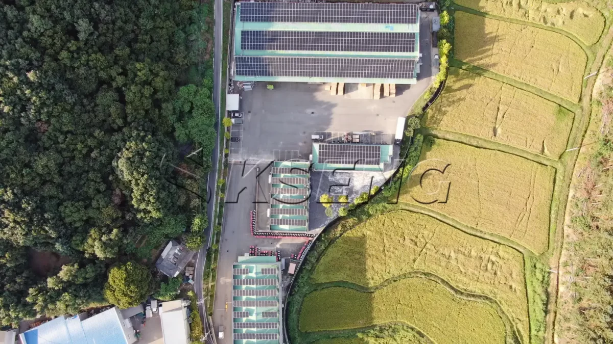 韩国京畿道屋顶光伏支架484.84KW