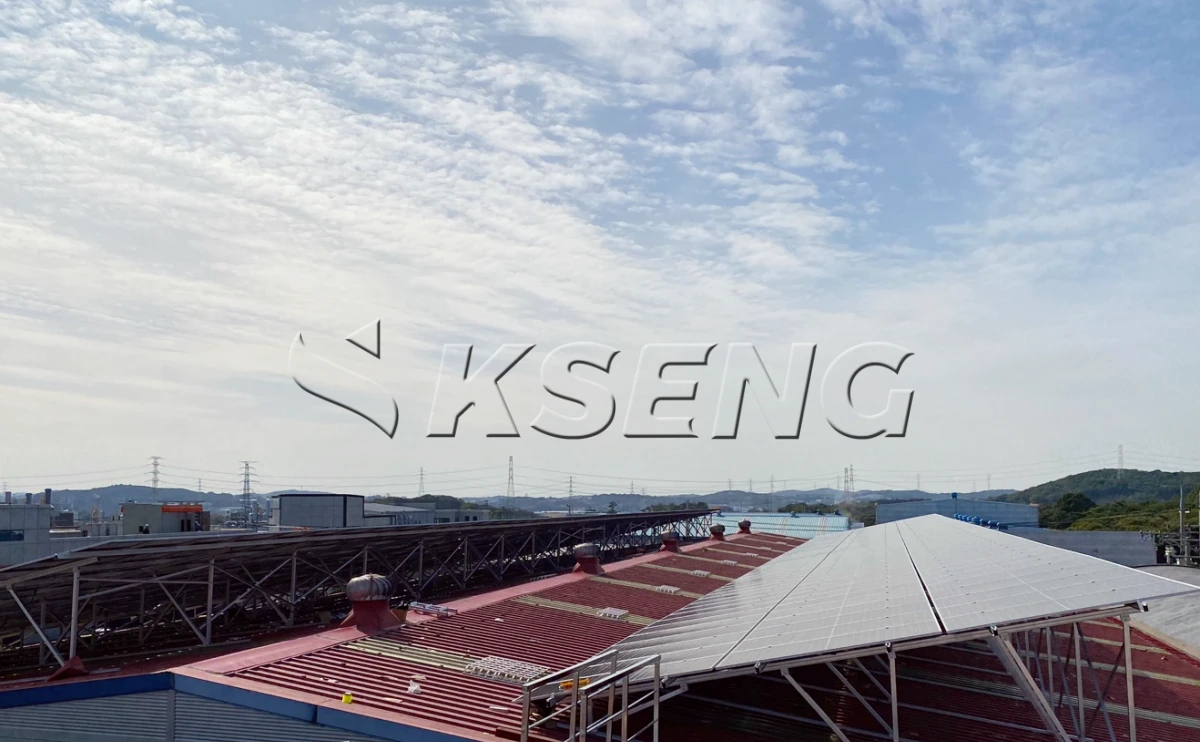 韩国京畿道屋顶光伏支架678.69KW