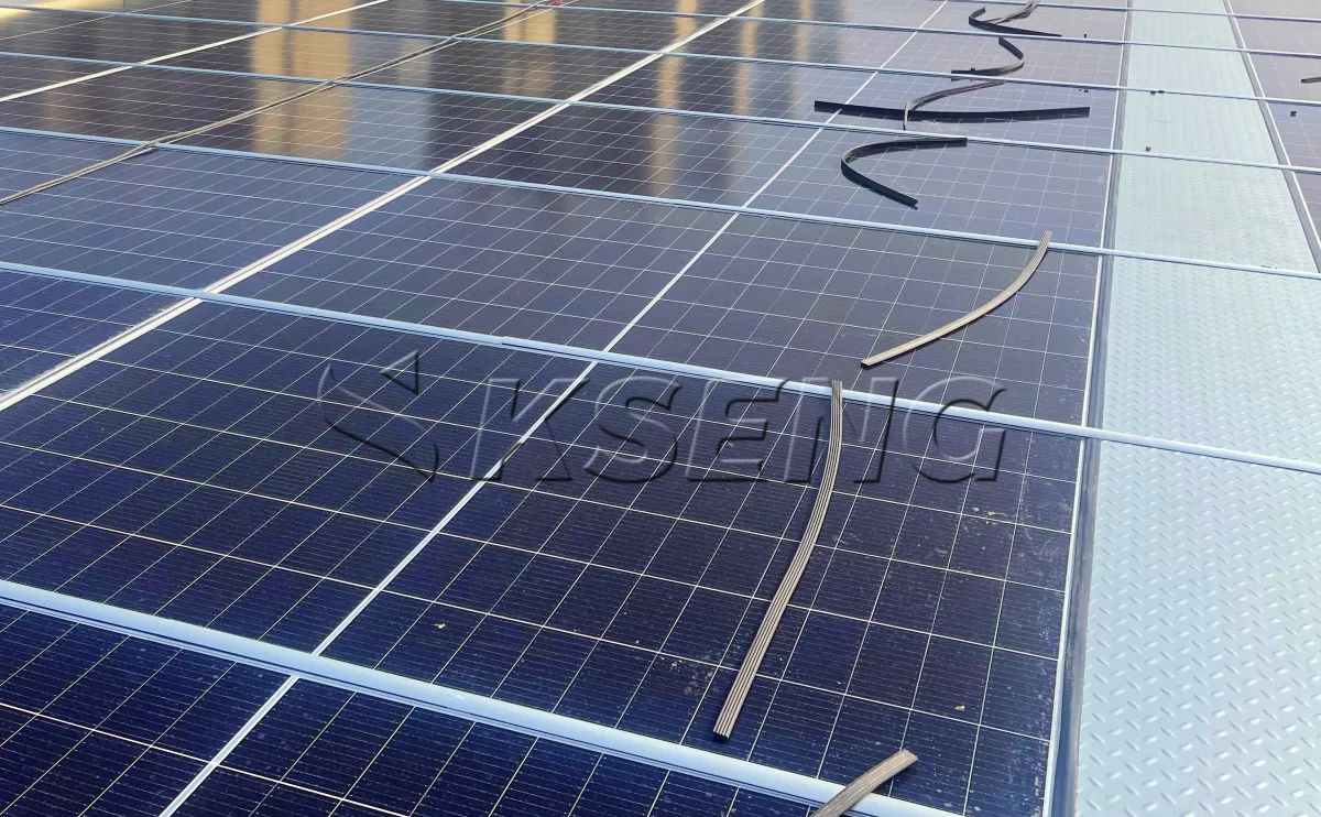 湖北宜昌BIPV光伏支架240KW项目案例