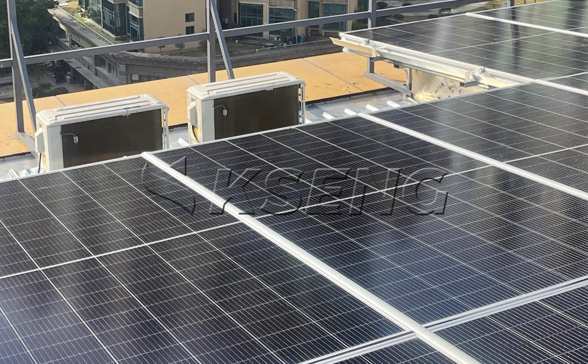湖北宜昌BIPV光伏支架240KW项目案例
