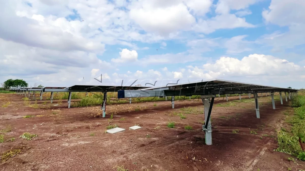 墨西哥单轴跟踪光伏支架476.16KW