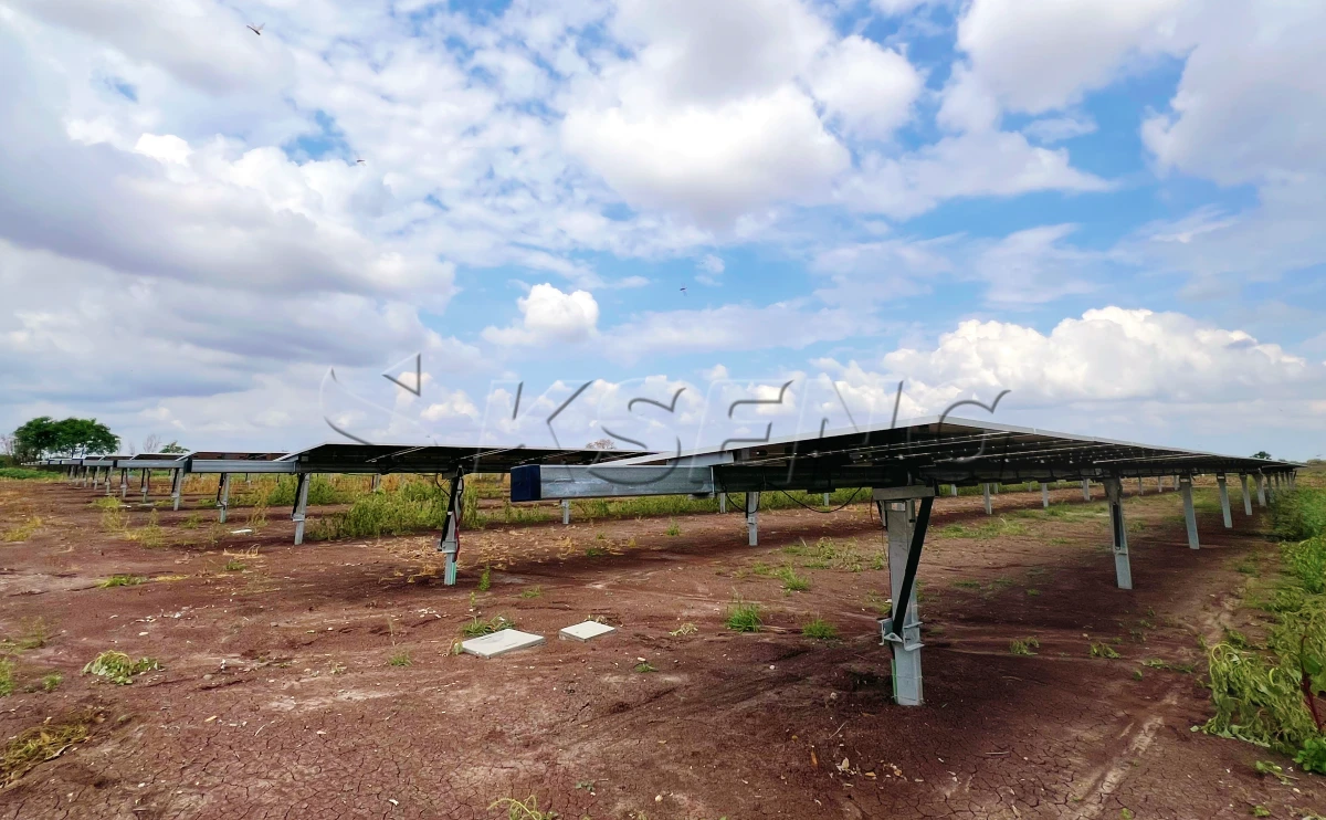 墨西哥单轴跟踪光伏支架476.16KW