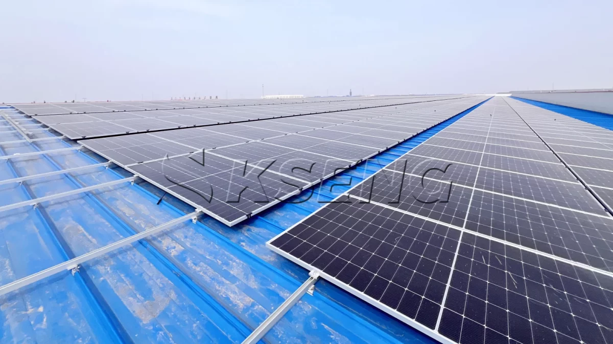 山东潍坊彩钢瓦光伏支架10MW