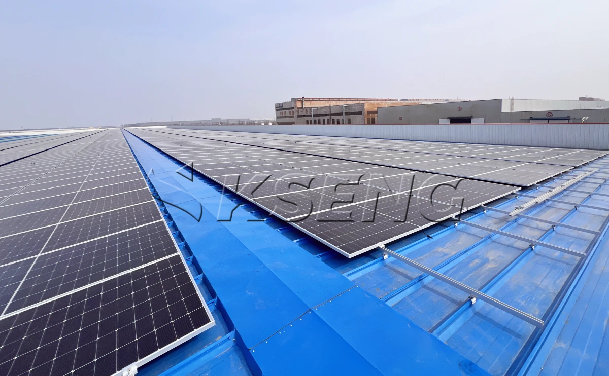 山东潍坊彩钢瓦光伏支架10MW