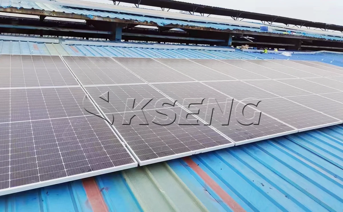 河南彩钢瓦屋顶光伏支架12MW