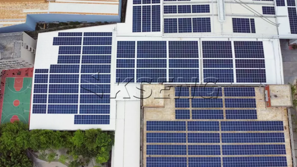 福建泉州彩钢瓦光伏支架12MW项目案例