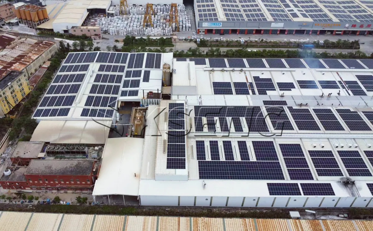 福建泉州彩钢瓦光伏支架12MW项目案例