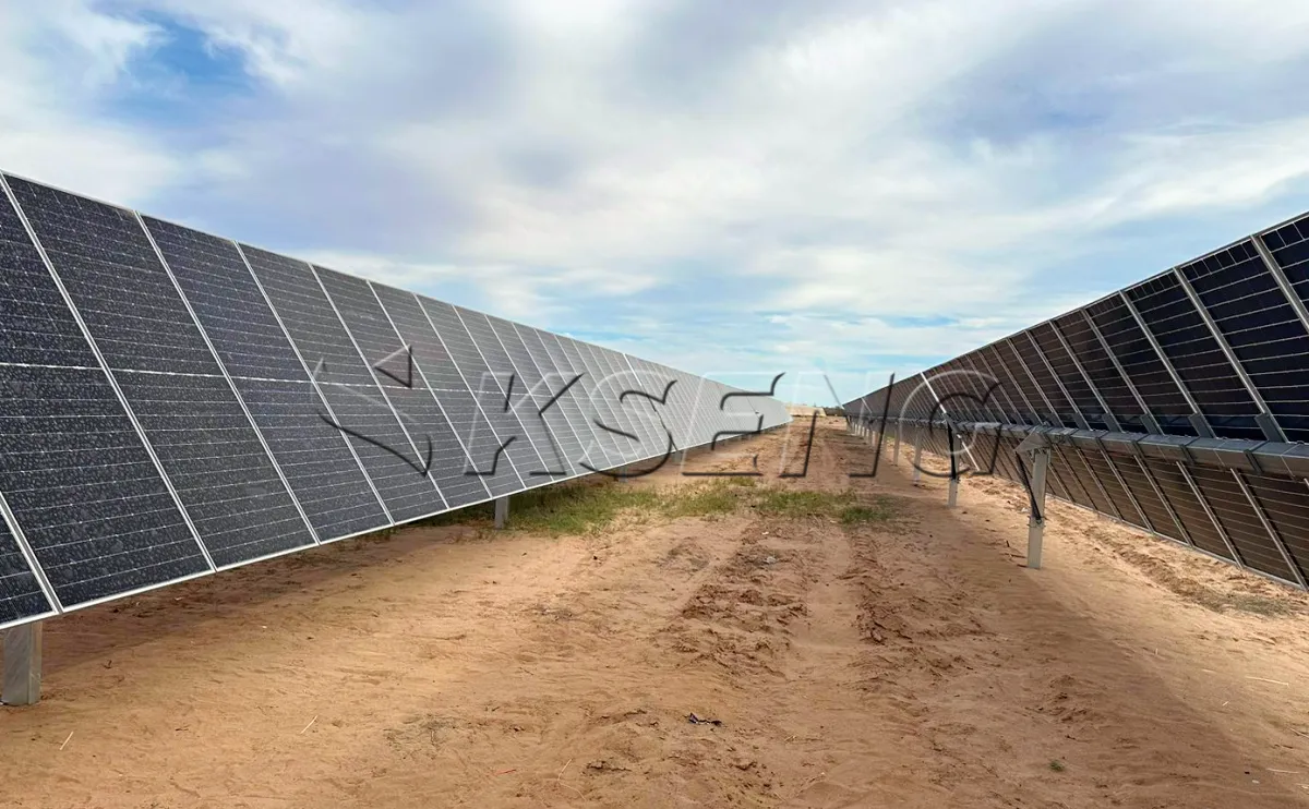 墨西哥单轴跟踪光伏支架476.16KW案例