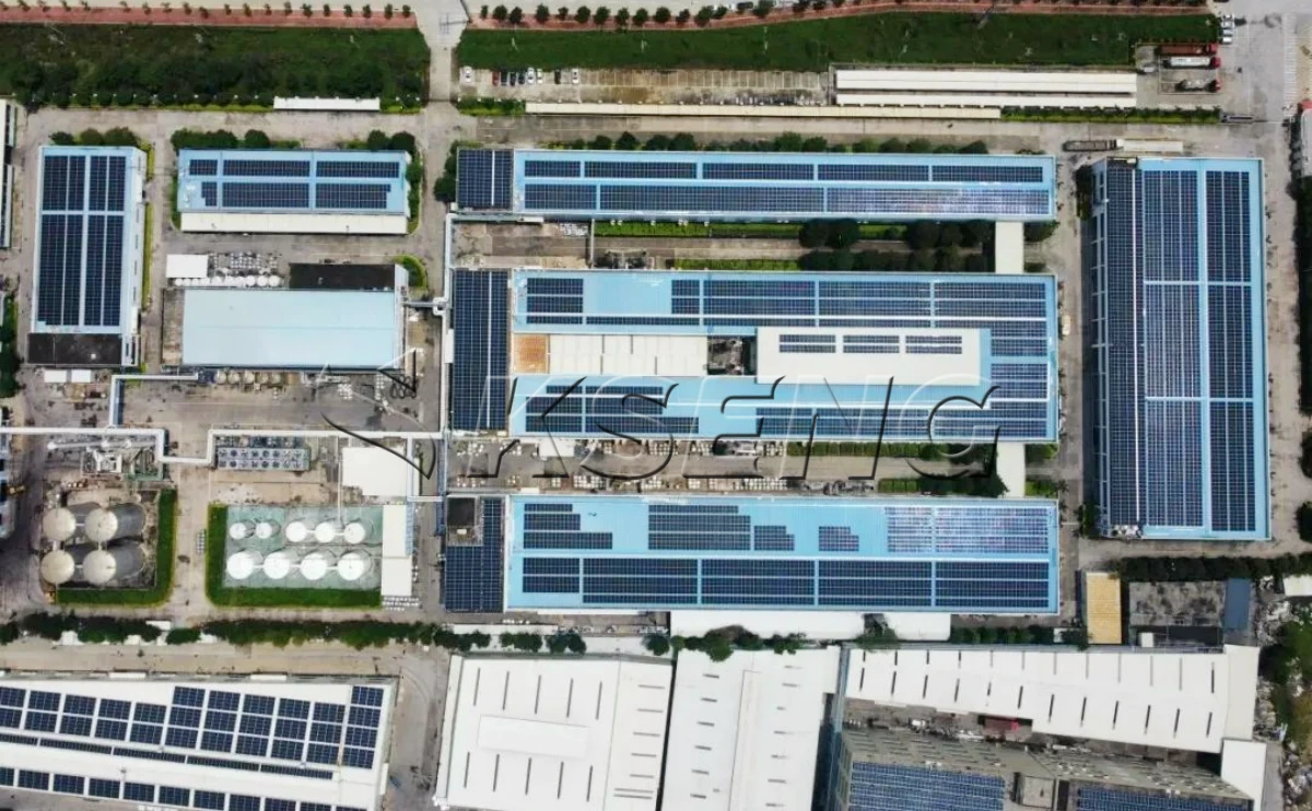 福建莆田彩钢瓦光伏支架3.5MW项目案例