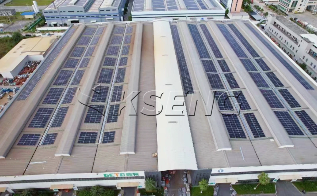 广东江门彩钢瓦光伏支架2MW