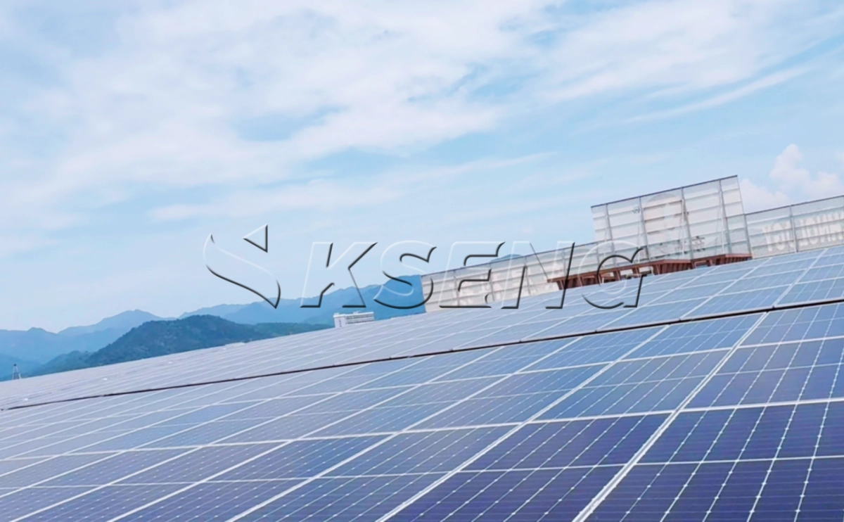 浙江绍兴彩钢瓦光伏支架670KW项目案例