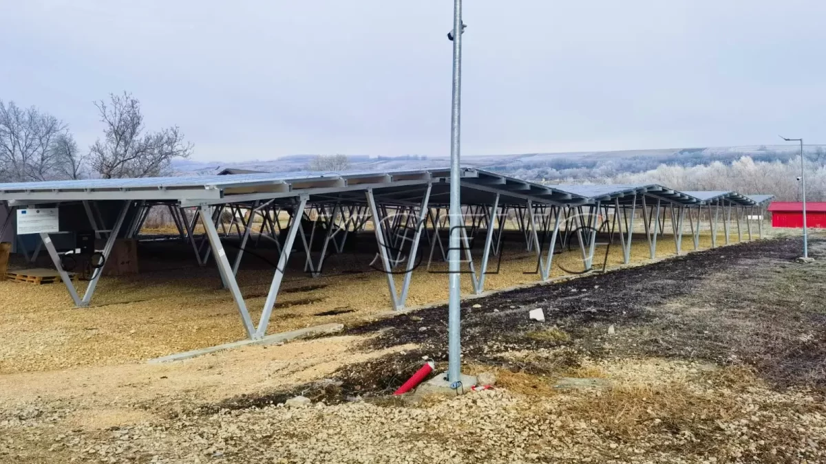 安徽合肥车棚光伏支架300KW