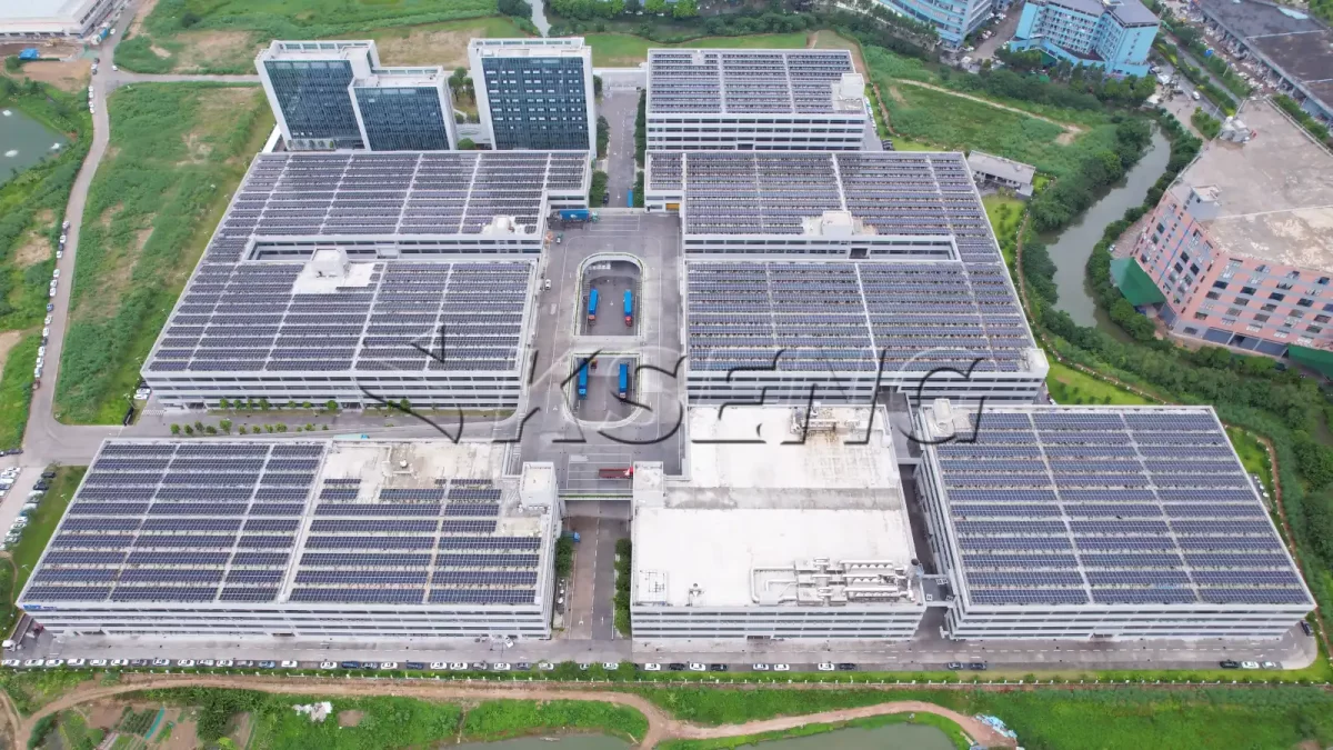 广东佛山平屋顶光伏支架8.2MW