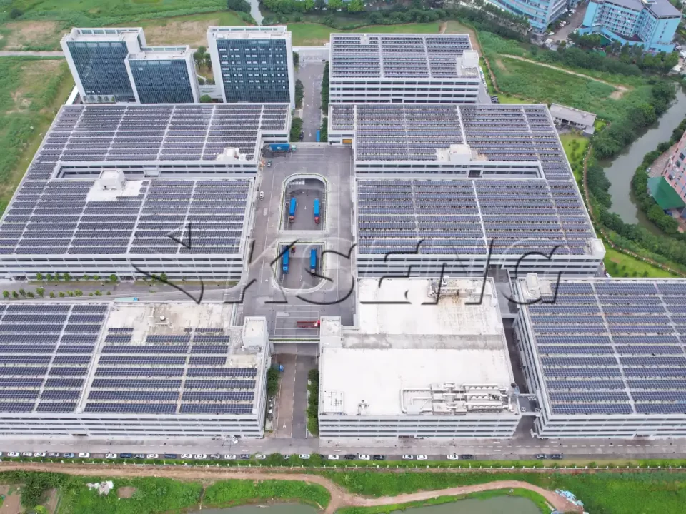 广东佛山平屋顶光伏支架8.2MW