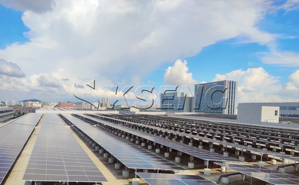 广东佛山平屋顶光伏支架8.2MW