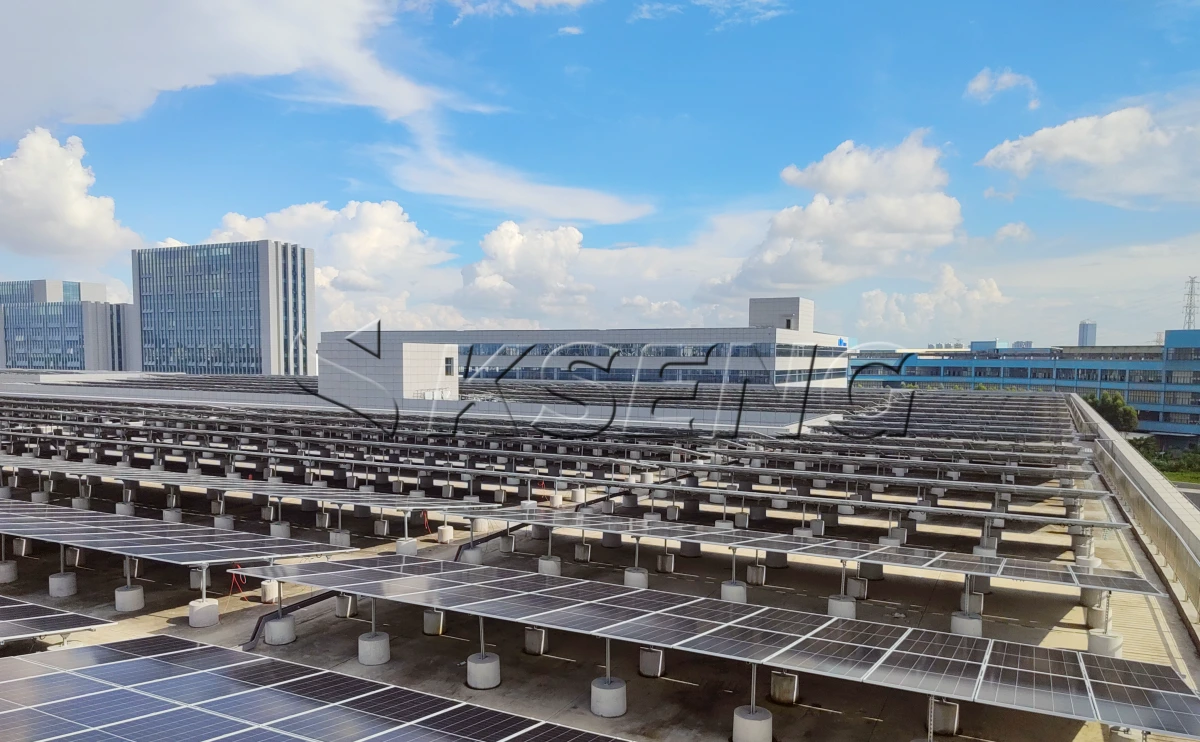 广东佛山平屋顶光伏支架8.2MW