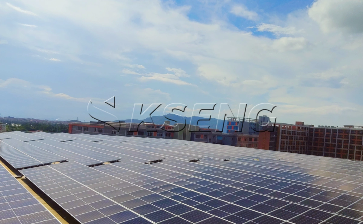 广东佛山平屋顶光伏支架8.2MW