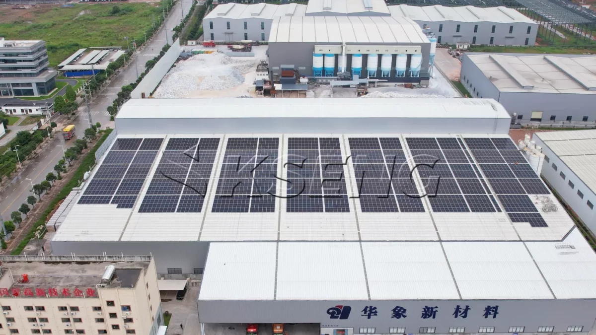 广西贺州彩钢瓦光伏支架6.5MW