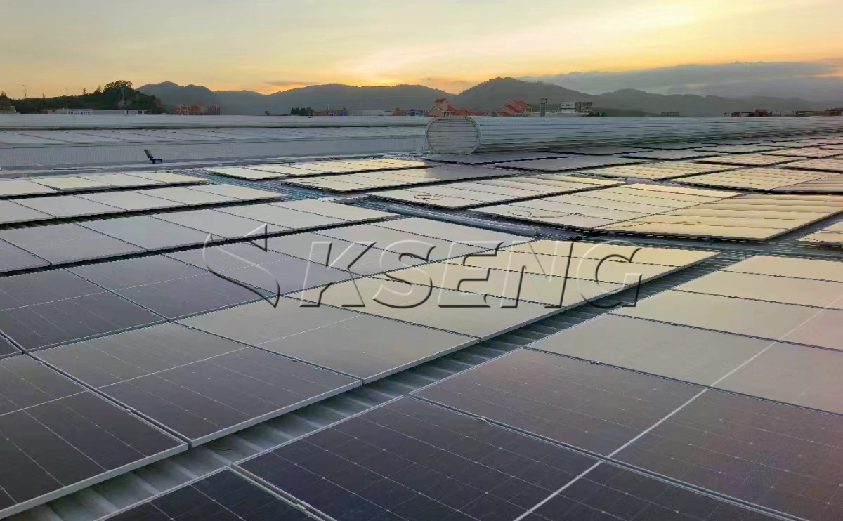 福建泉州彩钢瓦光伏支架3MW