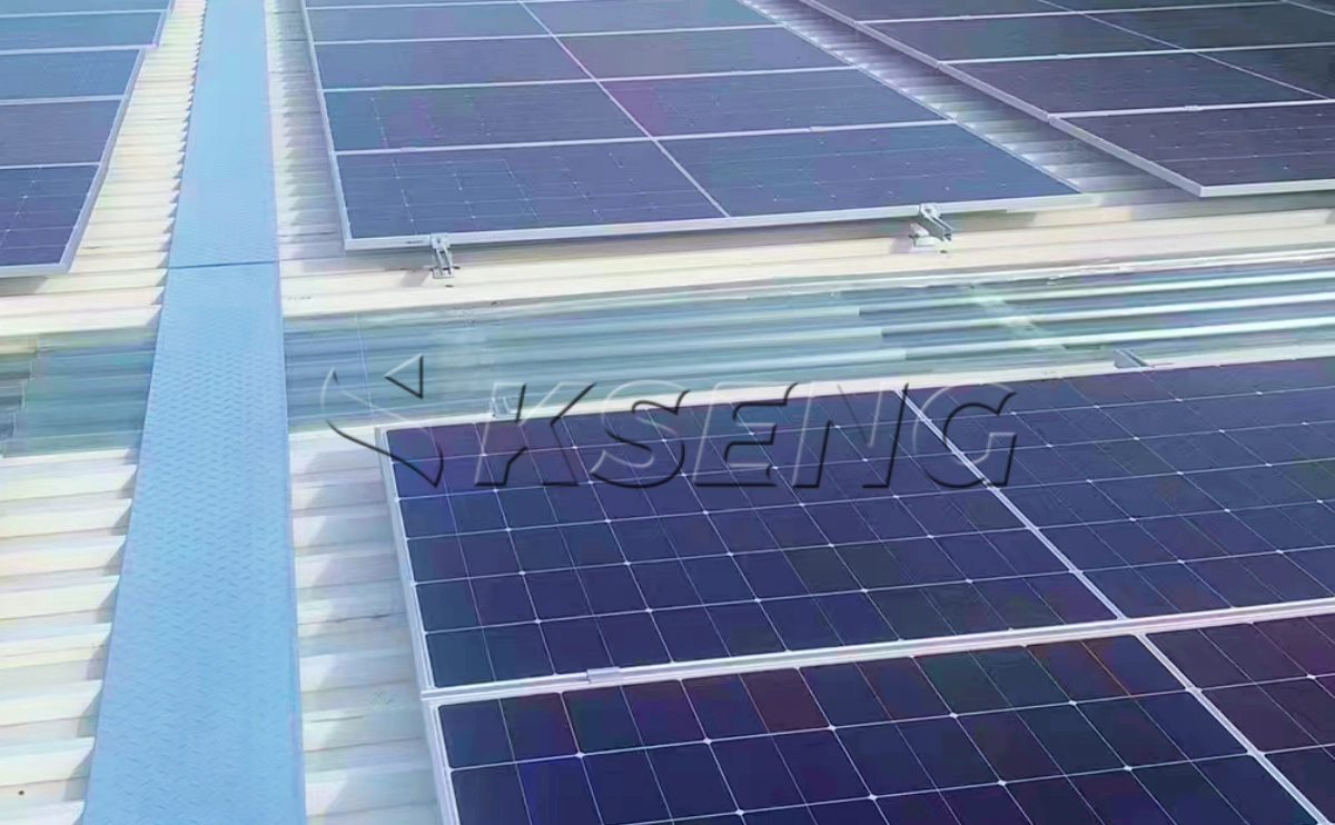 福建泉州彩钢瓦光伏支架3MW