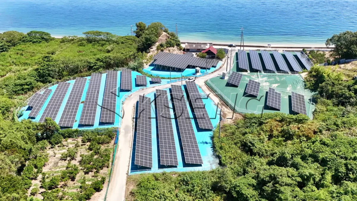 日本广岛地面光伏支架447KW