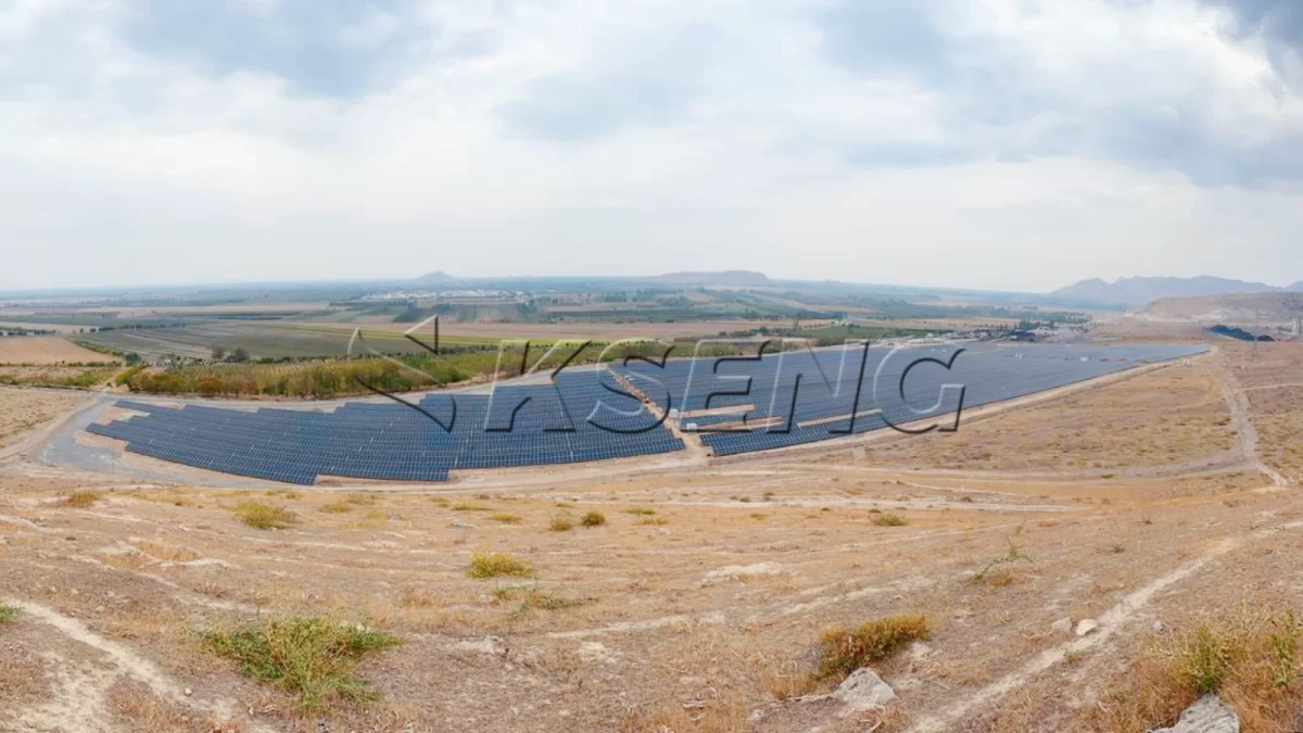 乌兹别克地面光伏支架9.4MW