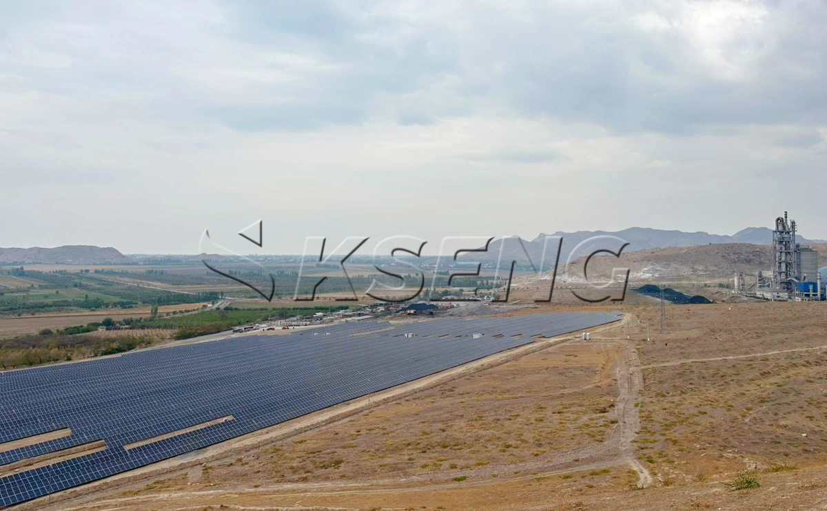 乌兹别克地面光伏支架9.4MW