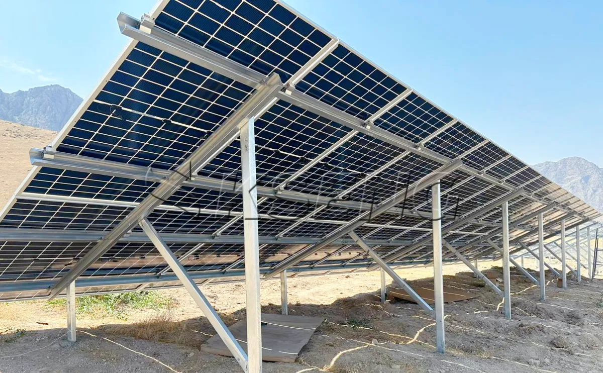乌兹别克地面光伏支架9.4MW