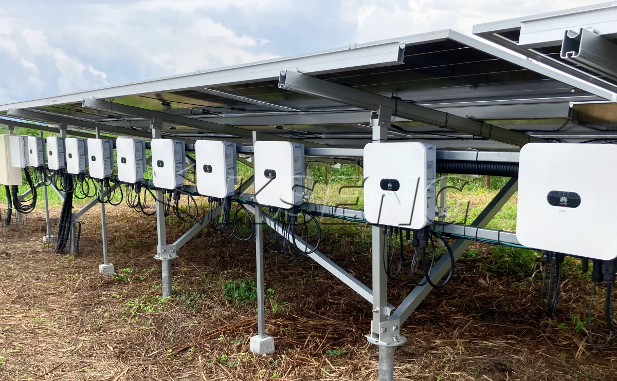 日本群马地面光伏支架181.82KW