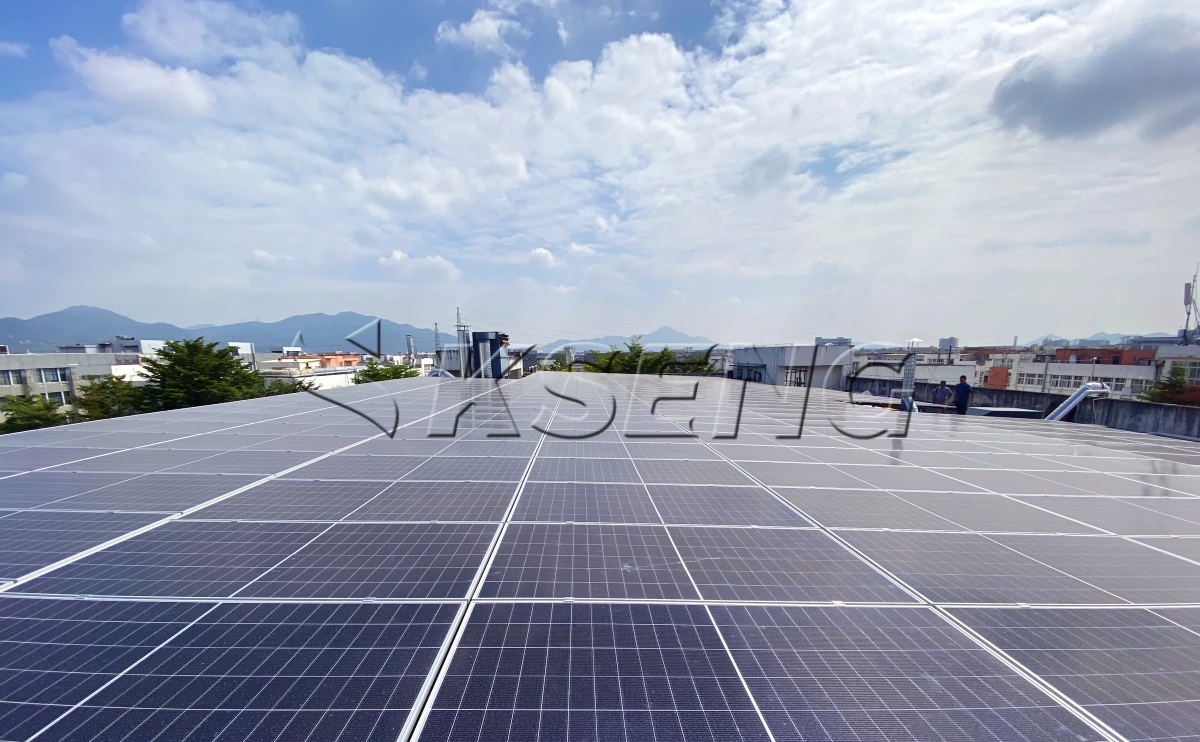 福建厦门平屋顶光伏支架289.540KW案例