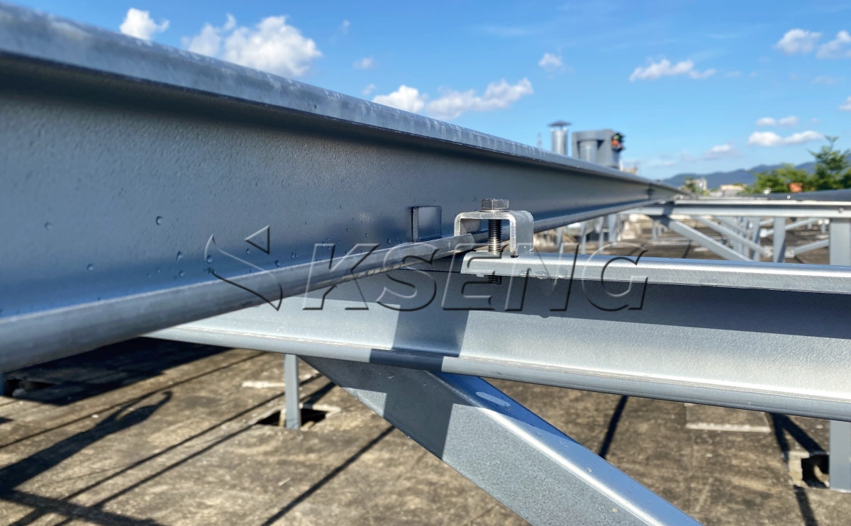 福建厦门平屋顶光伏支架289.540KW案例