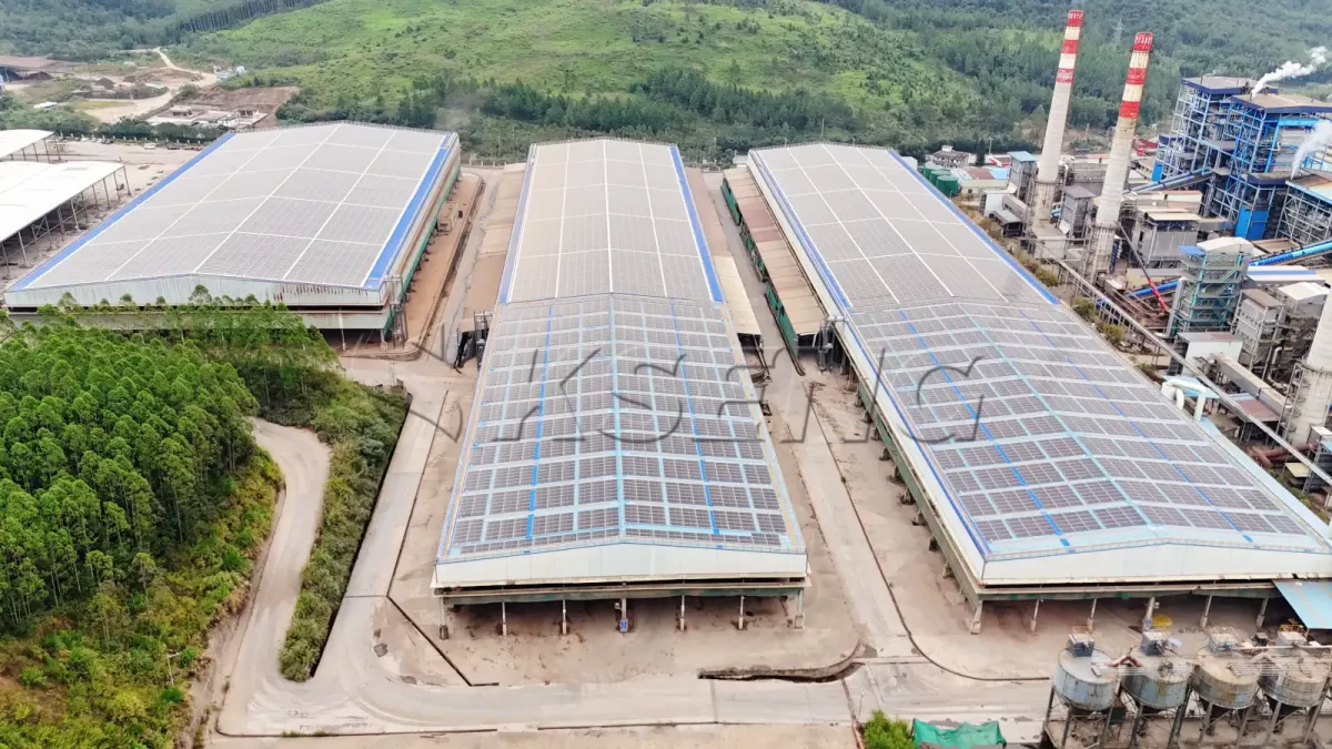 广东韶关屋顶光伏支架4MW