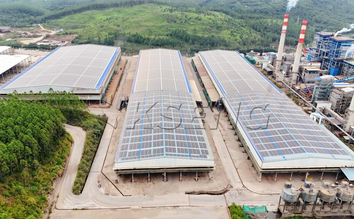 广东韶关屋顶光伏支架4MW