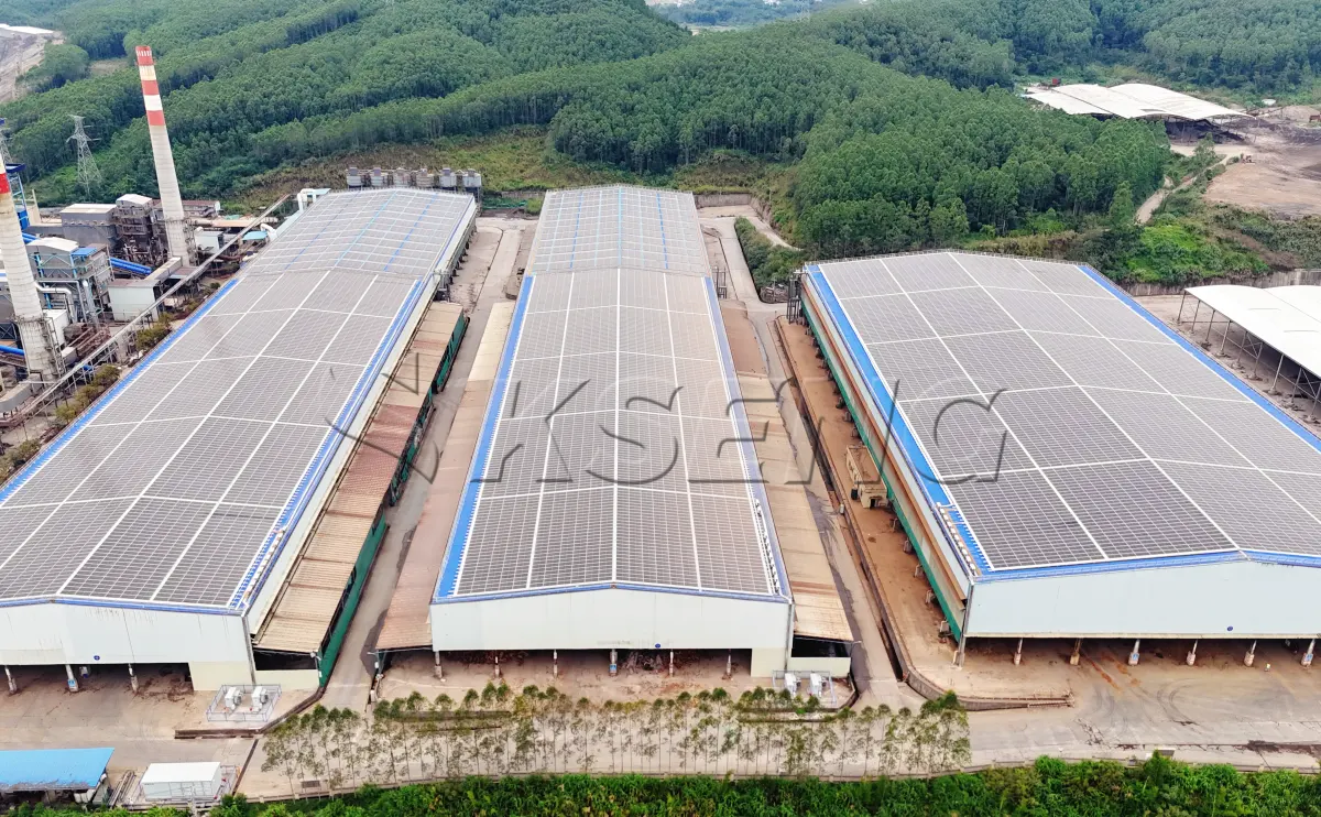 广东韶关屋顶光伏支架4MW