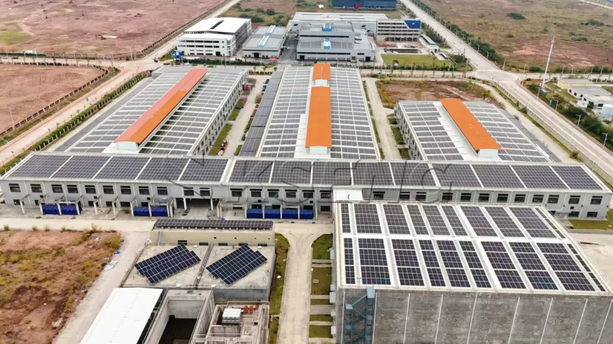 广东韶关屋顶光伏支架8MW