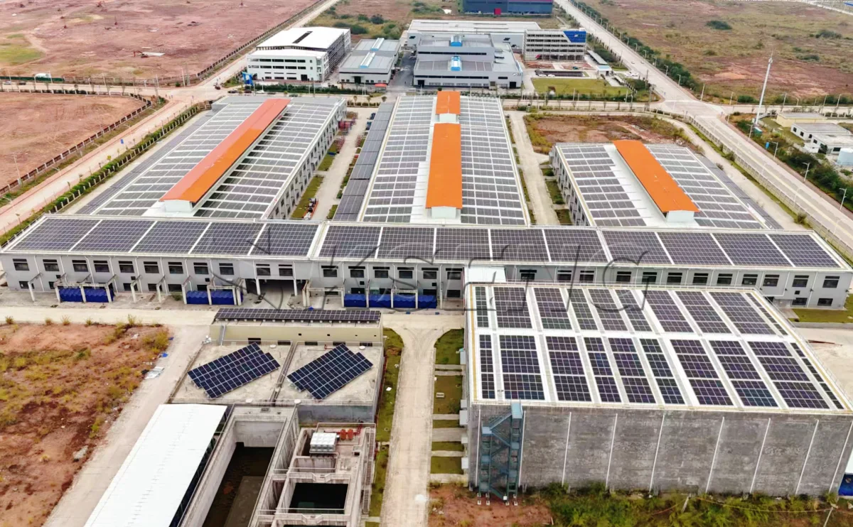 广东韶关屋顶光伏支架8MW