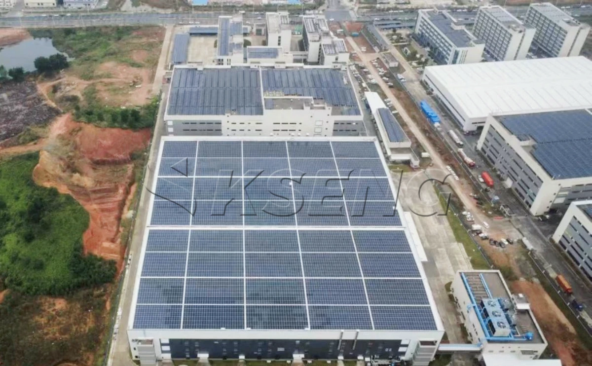 广东肇庆彩钢瓦光伏支架7.5MW