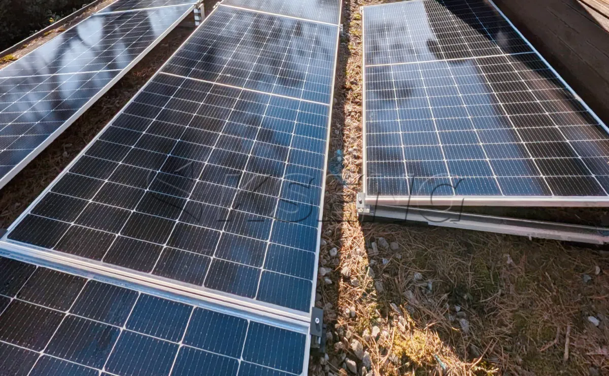 瑞士联邦屋顶压载光伏支架15KW