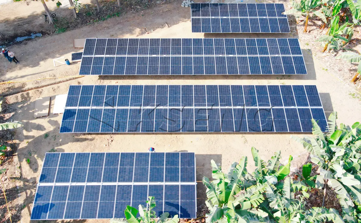 秘鲁固定可调光伏支架500KW