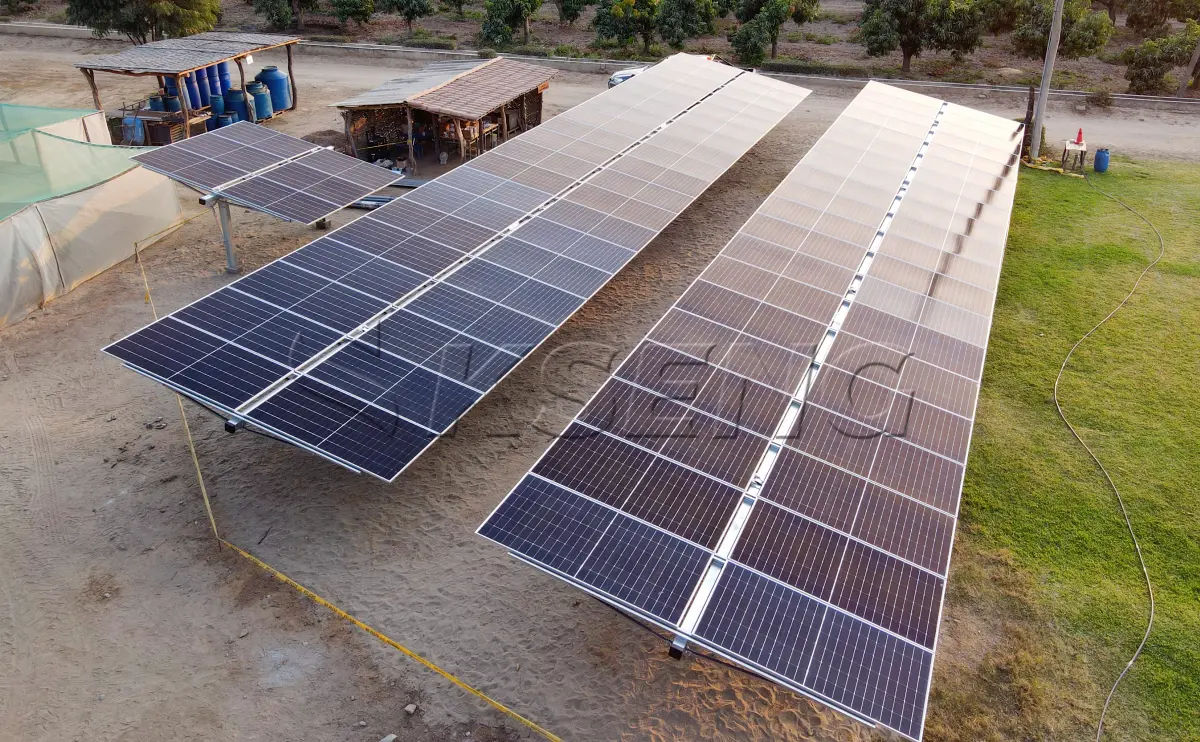 秘鲁固定可调光伏支架500KW