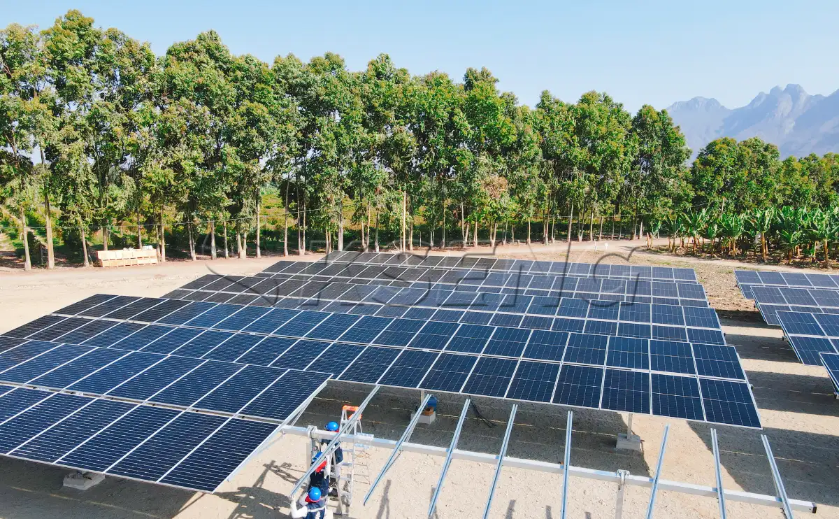 秘鲁固定可调光伏支架500KW