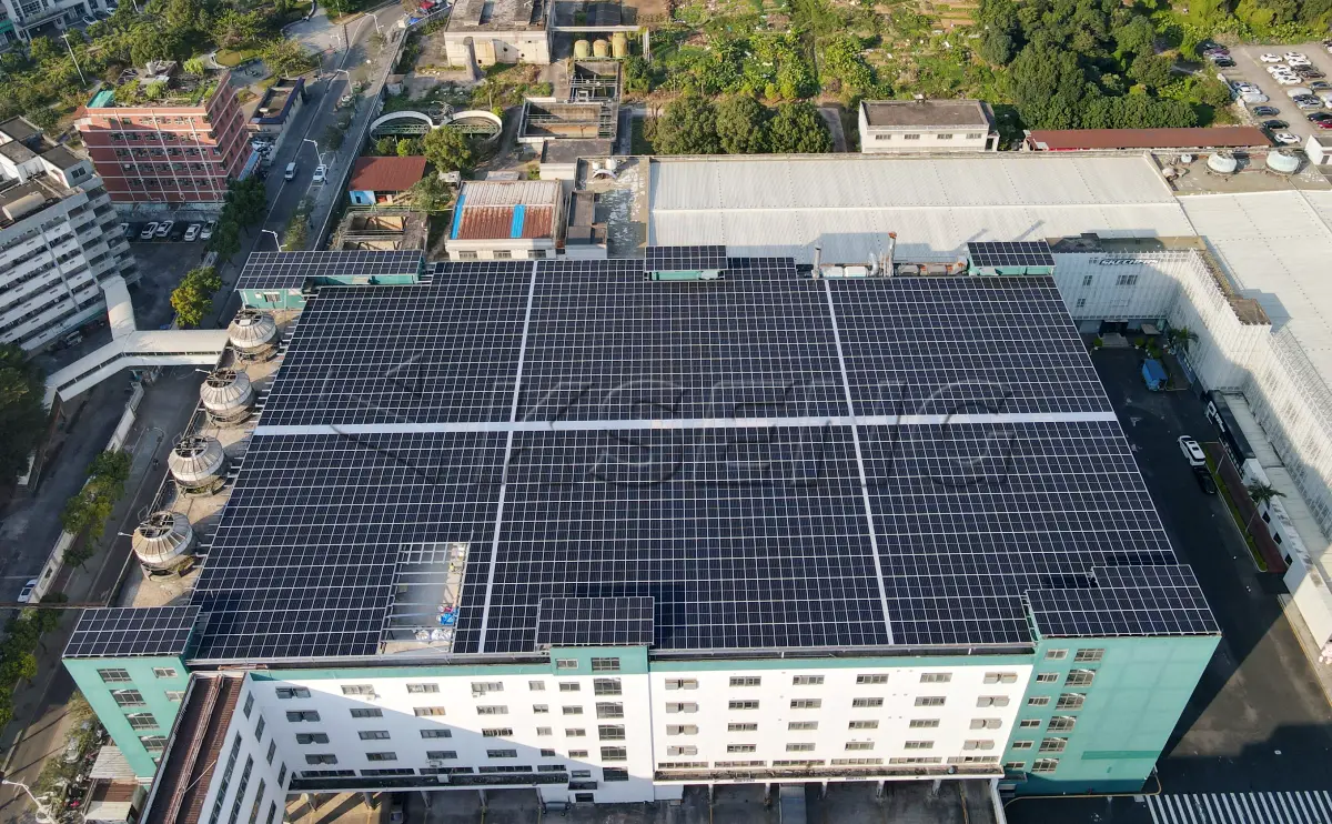 广东东莞BIPV光伏支架1156.2KW