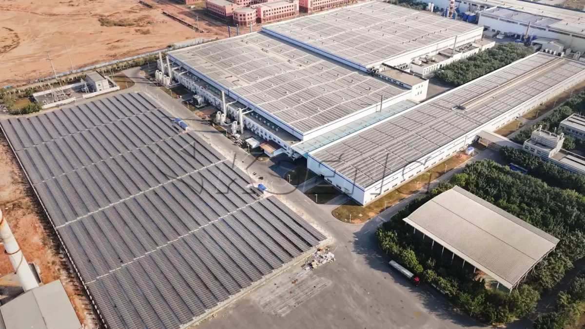 广西梧州分布式光伏支架15MW