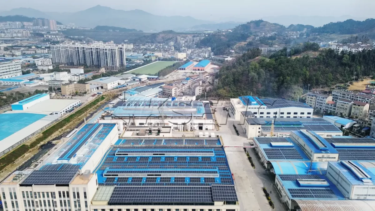 湖北宜昌分布式光伏支架1792KW
