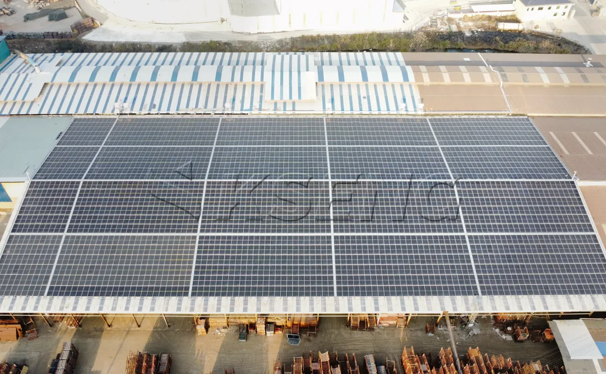 湖南衡阳彩钢瓦光伏支架3144.96KW