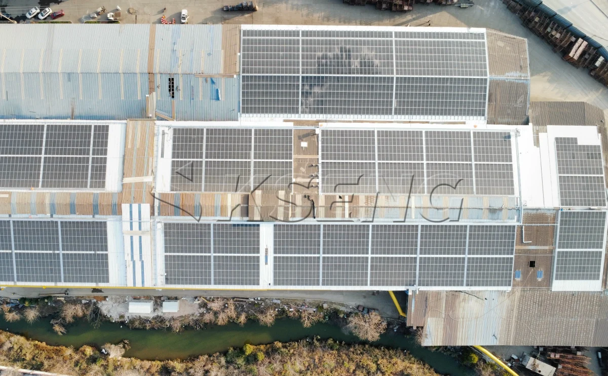 湖南衡阳彩钢瓦光伏支架3144.96KW